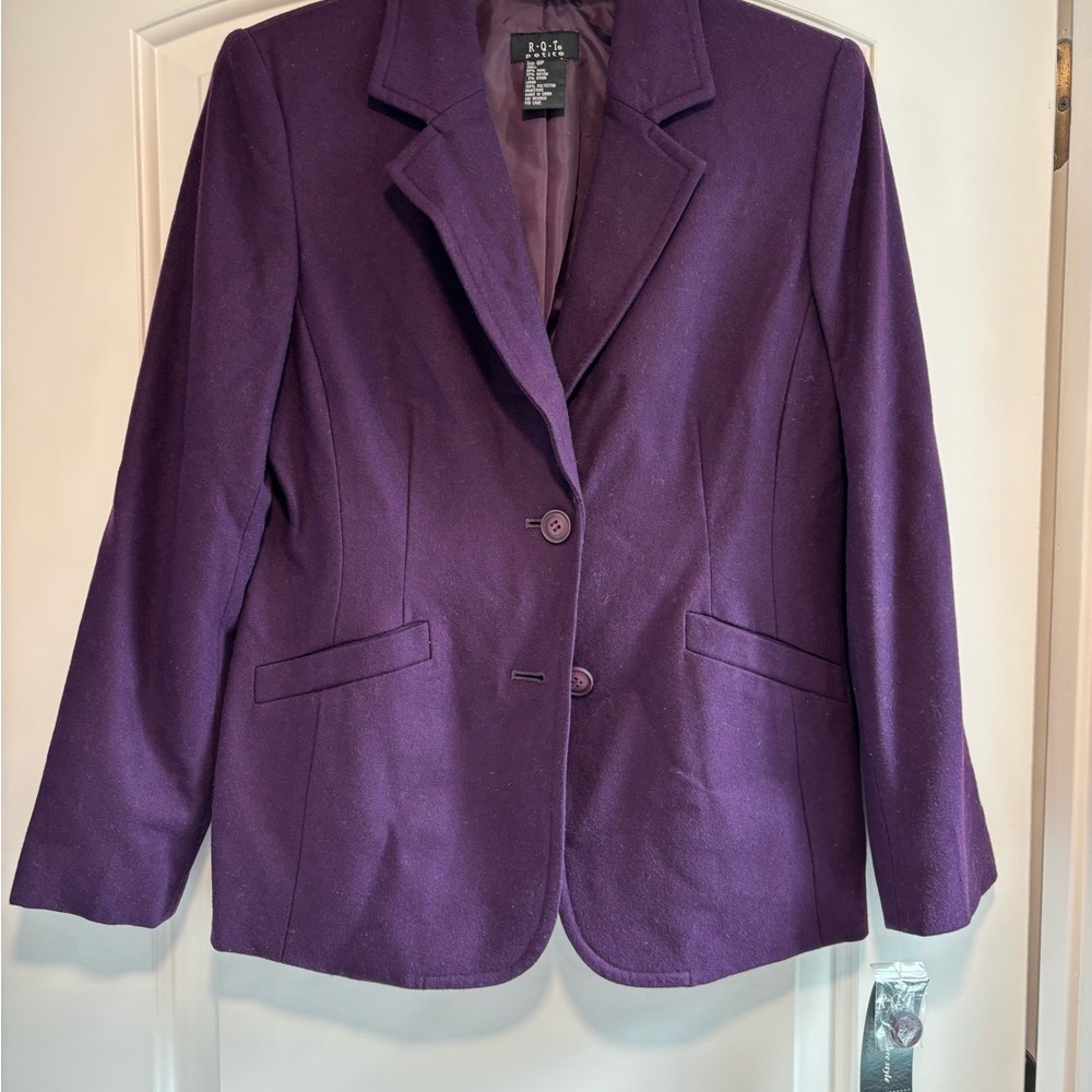 Chic Purple Women's Blazer
